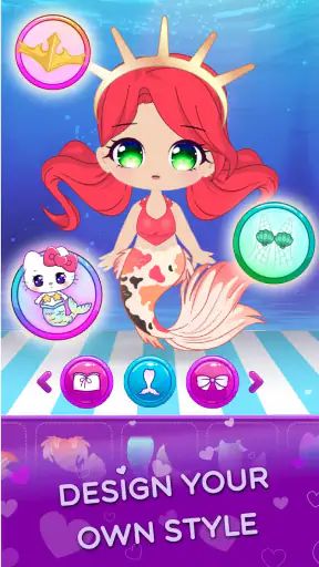Chibi Dress Up Beauty Salon screenshot