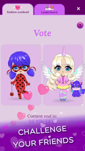Chibi Dress Up Beauty Salon screenshot