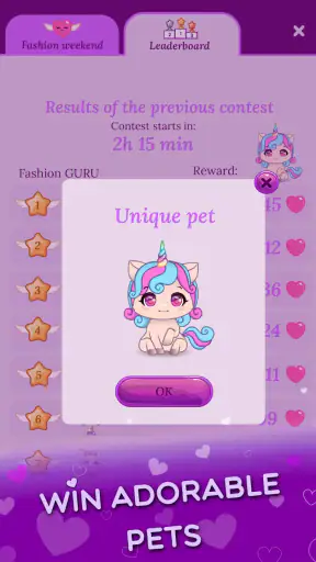 Chibi Dress Up Beauty Salon screenshot