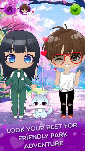 Chibi Dress Up Beauty Salon screenshot