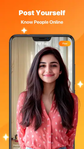Chica: रैंडम लाइव वीडियो कॉल screenshot