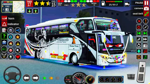 City Bus Game Highway US Bus screenshot