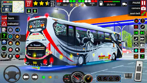 City Bus Game Highway US Bus screenshot