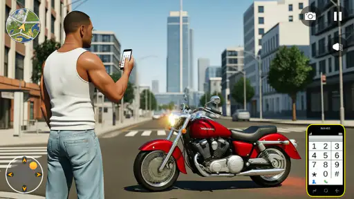 City Moto Racing Bike Game screenshot