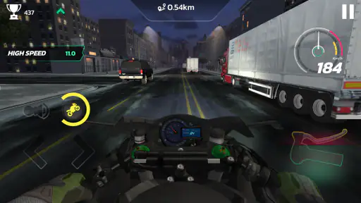 City Traffic Moto Racing screenshot