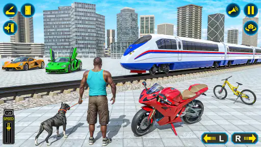 City Train Driving Simulator screenshot