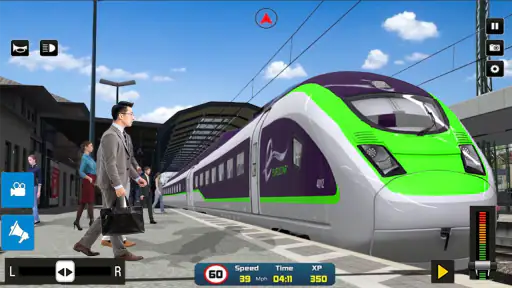 City Train Game:Train Games 3D screenshot