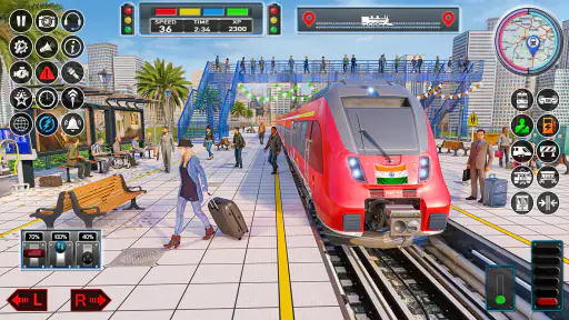 City Train: Train wali games screenshot