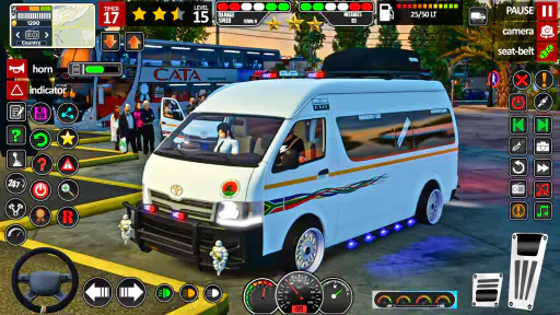City Van Driving Game Offline screenshot