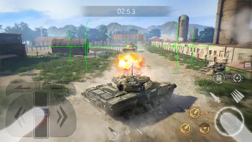 Clash of Panzer: Tank Battle screenshot