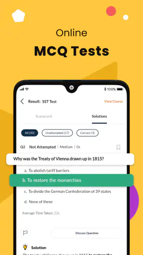 Class 10 Exam Preparation App screenshot