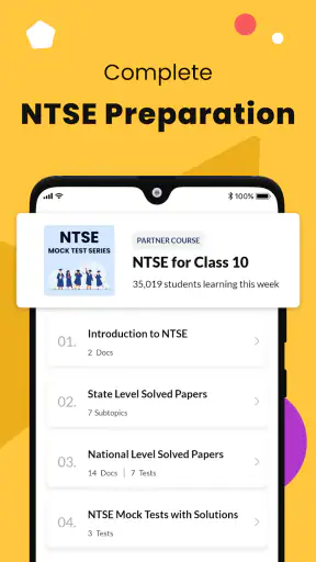 Class 10 Exam Preparation App screenshot