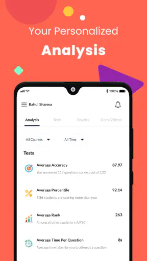 Class 10 Exam Preparation App screenshot