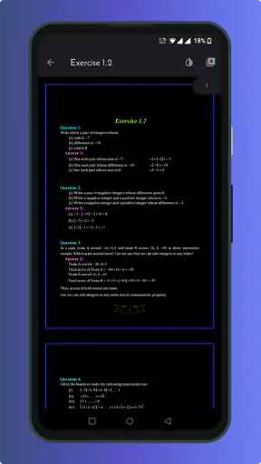 Class 7 Maths NCERT Solution screenshot
