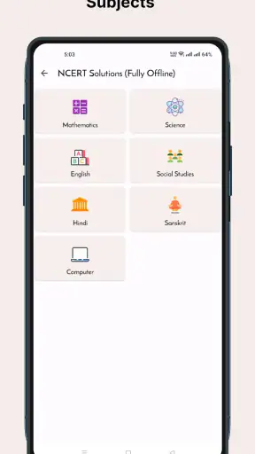 Class 9 All NCERT Solutions screenshot
