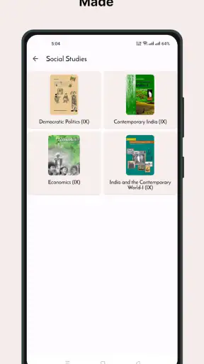 Class 9 All NCERT Solutions screenshot