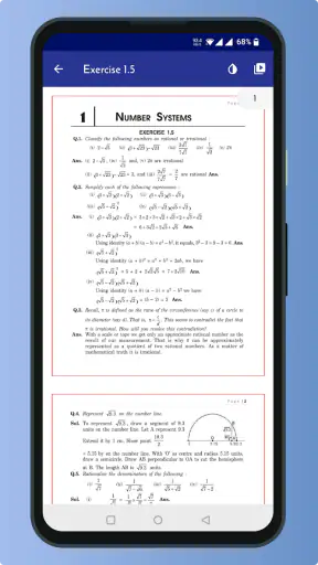 Class 9 Maths NCERT Solution screenshot