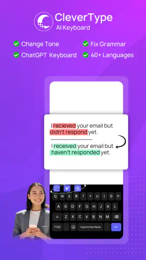 CleverType AI Keyboard screenshot