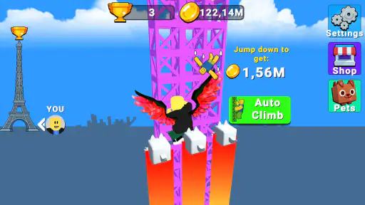 Climb Jump Obby Tower Offline screenshot