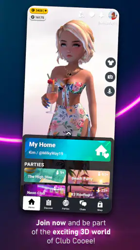 Club Cooee - 3D Avatar Chat screenshot