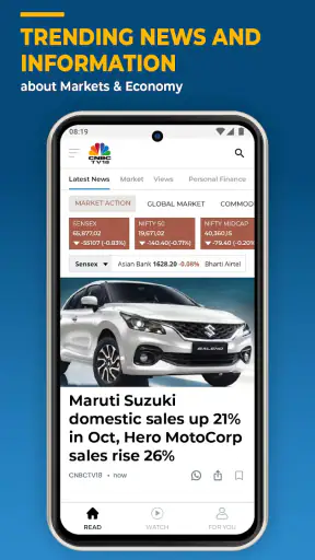 CNBC-TV18: Business News screenshot
