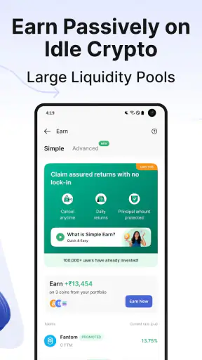 CoinDCX: Bitcoin Crypto App screenshot
