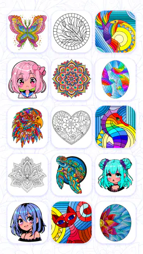 Coloring Book For Relaxation screenshot