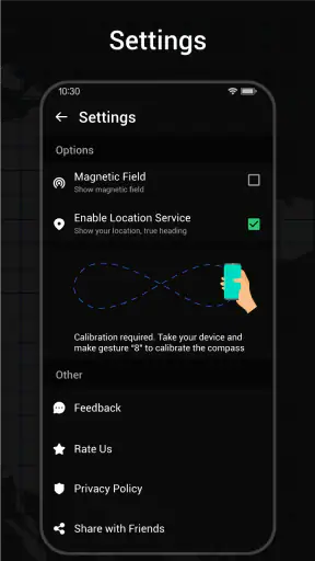 Compass App: Direction Compass screenshot