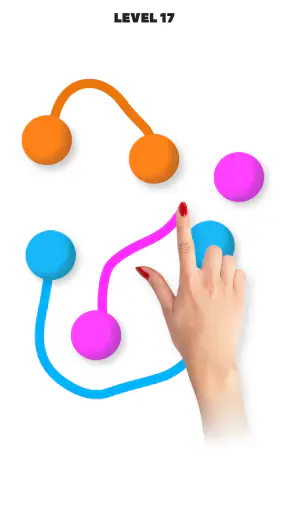 Connect Color Ball Puzzle Game screenshot