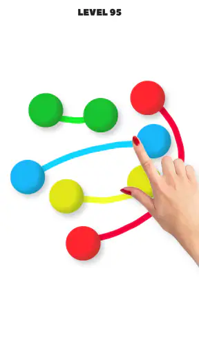 Connect Color Ball Puzzle Game screenshot