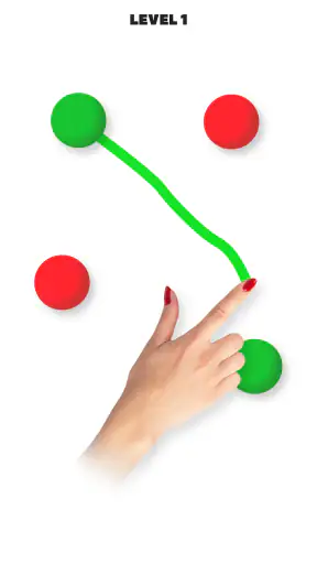Connect Color Ball Puzzle Game screenshot