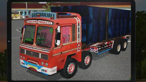 Container Truck Indian Mod screenshot