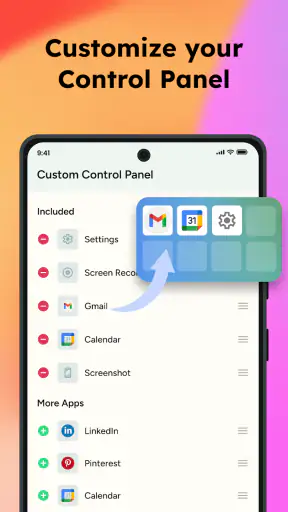Control Center - Panel Plus screenshot