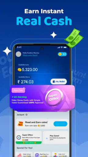 Count & Earn - Cash Rewards screenshot