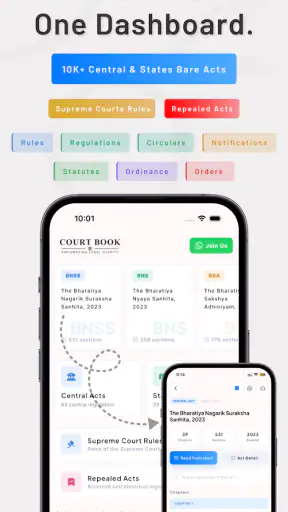 Court Book: Bare Acts & Laws screenshot