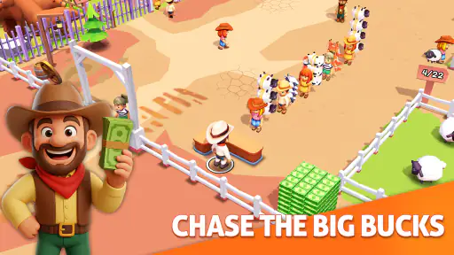 Cowboy Ranch: Idle Tycoon Game screenshot