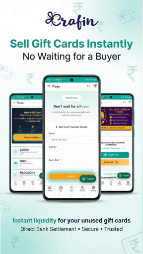 Crafin - Sell Gift Cards screenshot