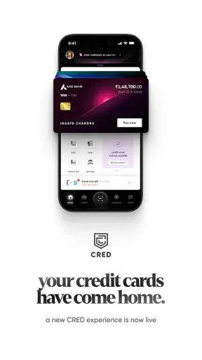CRED: UPI, Credit Cards, Bills screenshot
