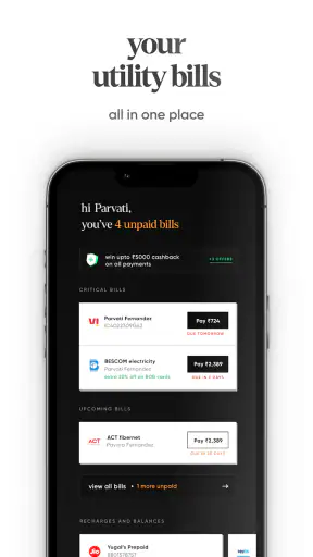 CRED: UPI, Credit Cards, Bills screenshot