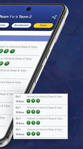 Cric11 - Cricket Scoring App screenshot