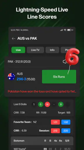 CricBox Fast Cricket Live Line screenshot