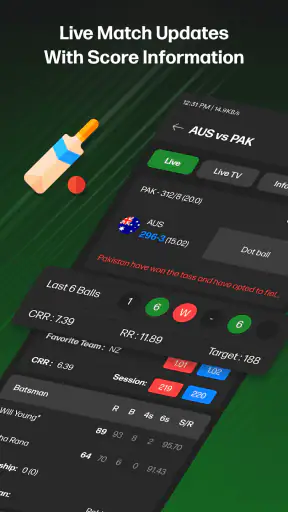 CricBox Fast Cricket Live Line screenshot