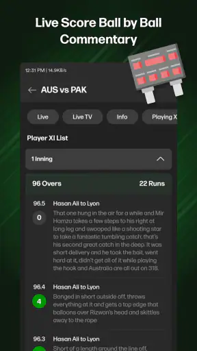 CricBox Fast Cricket Live Line screenshot