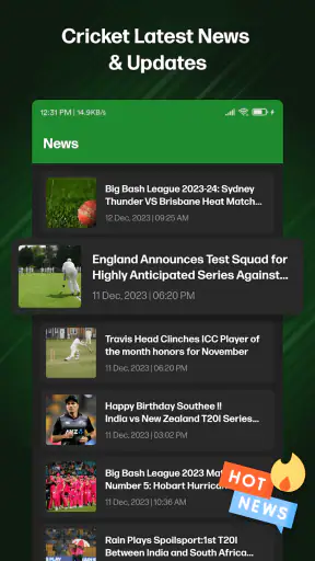 CricBox Fast Cricket Live Line screenshot
