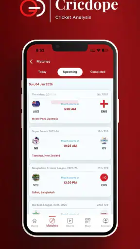 Cricdope - Cricket Prediction screenshot