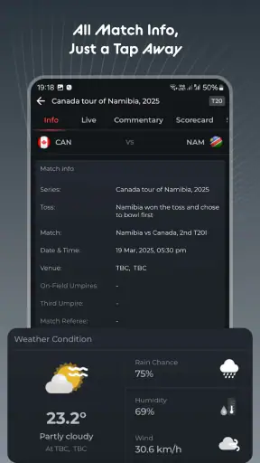 Cricket Bazaar - Live Line screenshot