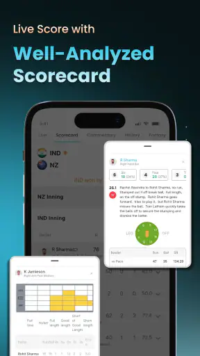 Cricket LineX: Fast Live score screenshot