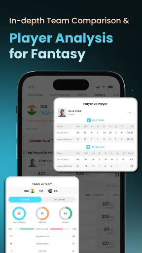 Cricket LineX: Fast Live score screenshot