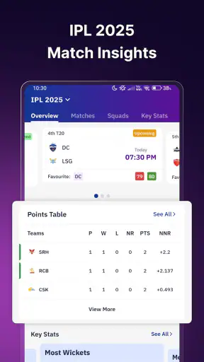 Cricket Live Score : Live Line screenshot