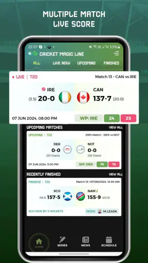 Cricket Magic Line screenshot